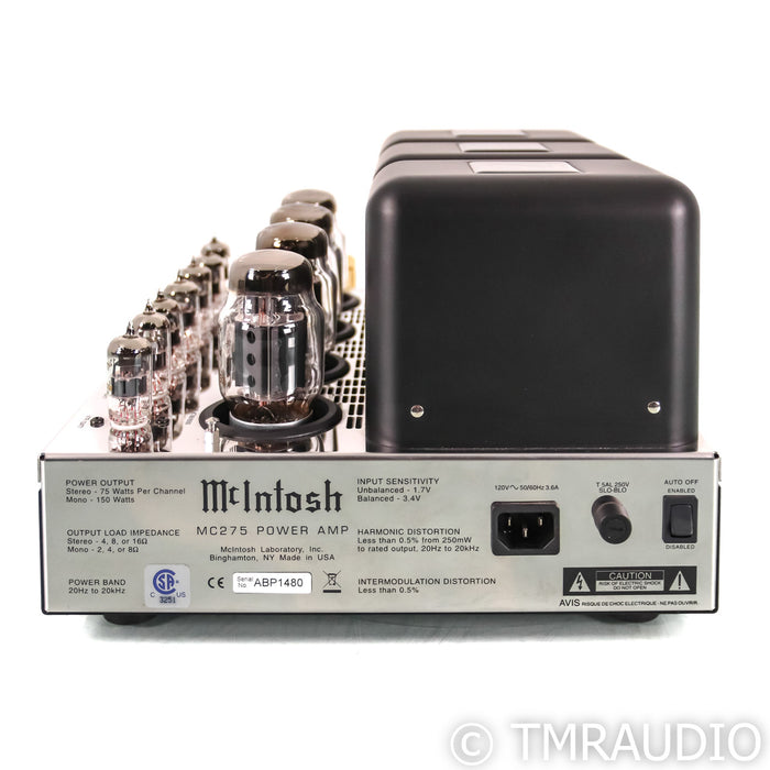 McIntosh MC275 MkVI Stereo / Mono Tube Power Amplifier
