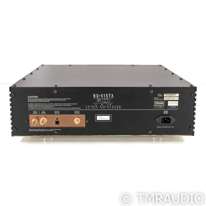 Musical Fidelity NuVista 3D CD Player