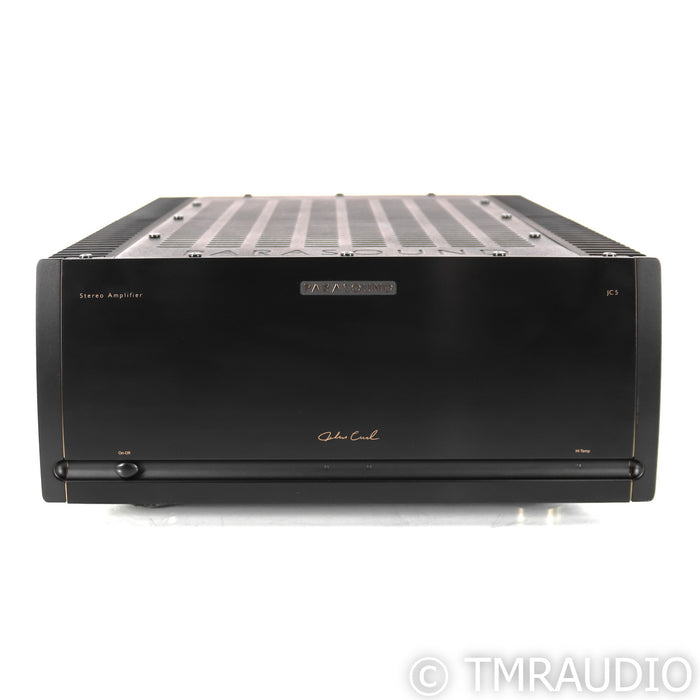 Parasound Halo JC 5 Stereo / Mono Power Amplifier; JC5; John Curl; Black