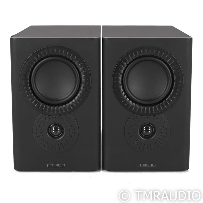 Mission LX Connect Wireless Bookshelf Speakers; Black Pair