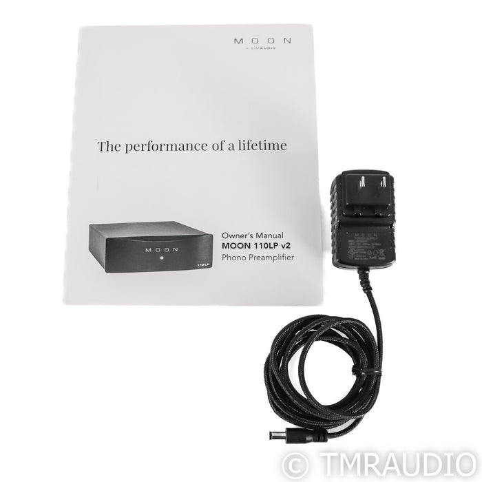Sim Audio Moon 110 LP v.2 MM / MC Phono Preamplifier; Black