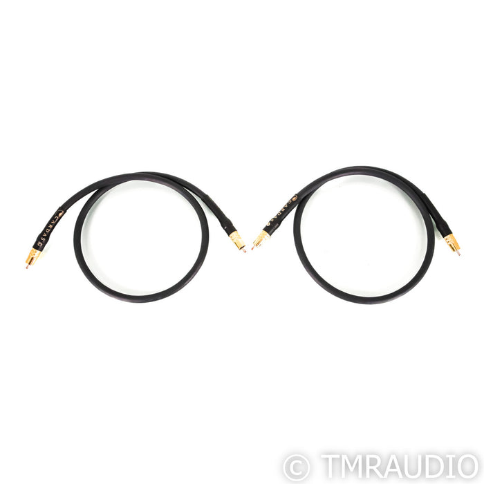 Cardas Golden Reference RCA Cables; 1m Pair Interconnects