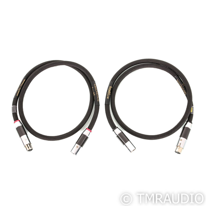Audience frontRow XLR Cables; 1m Pair Balanced Interconnects