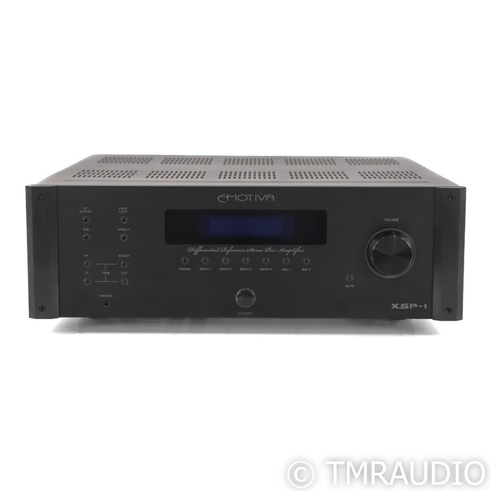 Emotiva XSP-1 Gen2 2.1 Channel Preamplifier; MM / MC Phono; Black