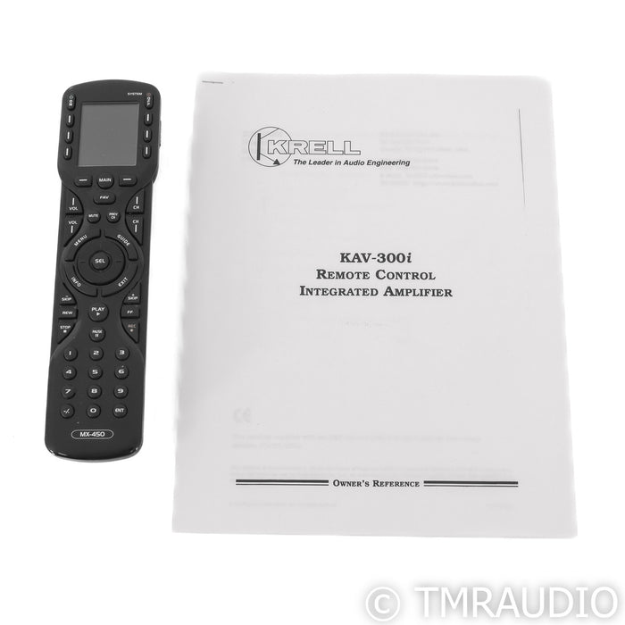 Krell KAV-300i Stereo Integrated Amplifier; KAV300i; Black