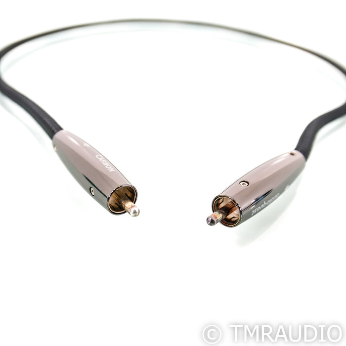 AudioQuest Carbon RCA Digital Coaxial Cable; Single 0.75m Interconnect