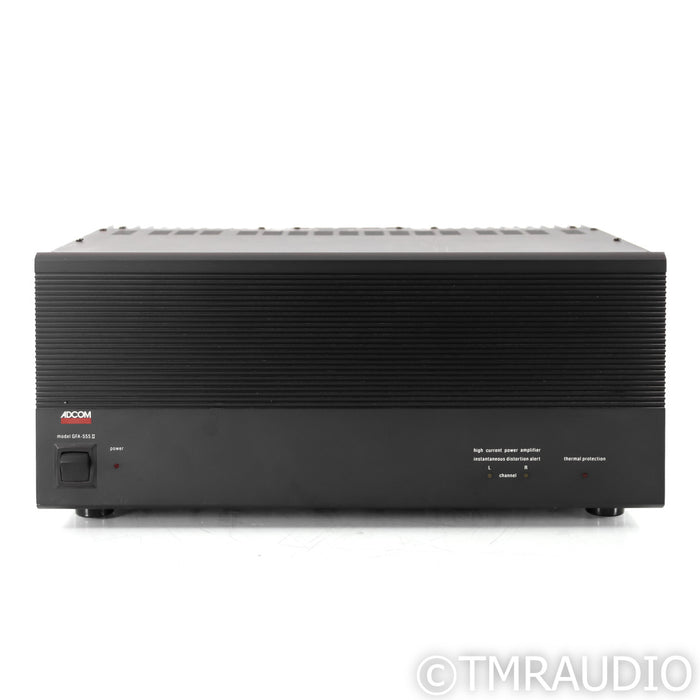 Adcom GFA-555 mk. II Stereo Power Amplifier; Black