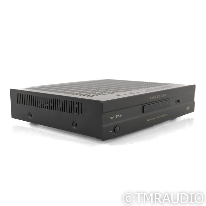 Parasound Model 2125 v.2 Stereo / Mono Power Amplifier; Black