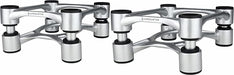 IsoAcoustics Aperta Isolation Stands; Silver Pair (Open Box)