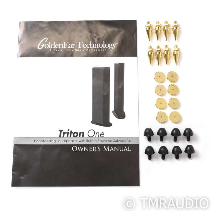 GoldenEar Triton One Floorstanding Speakers; Black Pair
