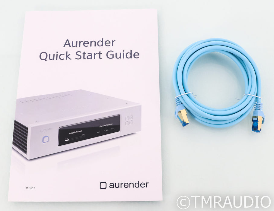 Aurender ACS10 Music Server / Streamer / CD Ripper; 24TB; Silver (Open Box)
