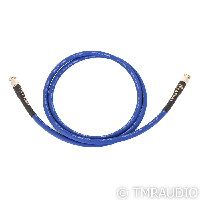 Cardas Clear Digital BNC Coaxial Cable; Single 1.5m Interconnect