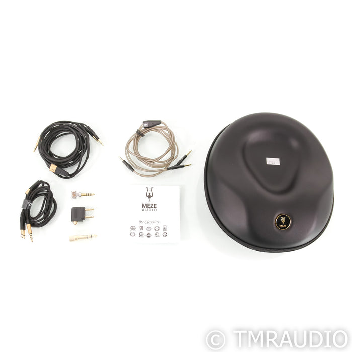 Meze Audio 99 Classics Closed Back Headphones; Walnut Gold
