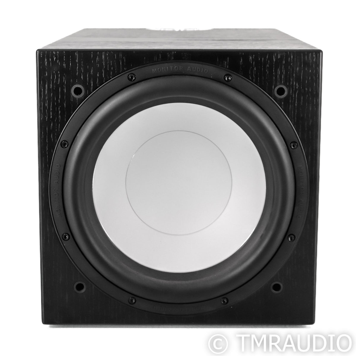 【激レア】Monitor Audio W-12 Silver ローズナット Monitor Audio Silver W12 (Walnut) Powered subwoofer with auto room
