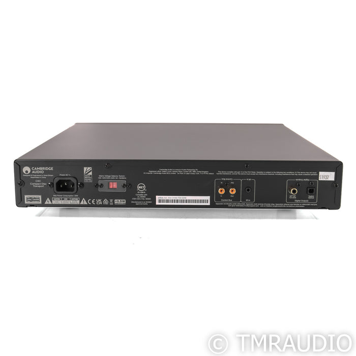 Cambridge Audio CXC CD Transport; Gray