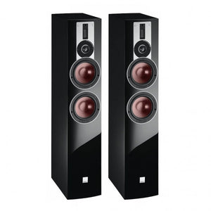 Dali Rubicon 6 Floorstanding Speakers; High Gloss Black Pair (Open Box)