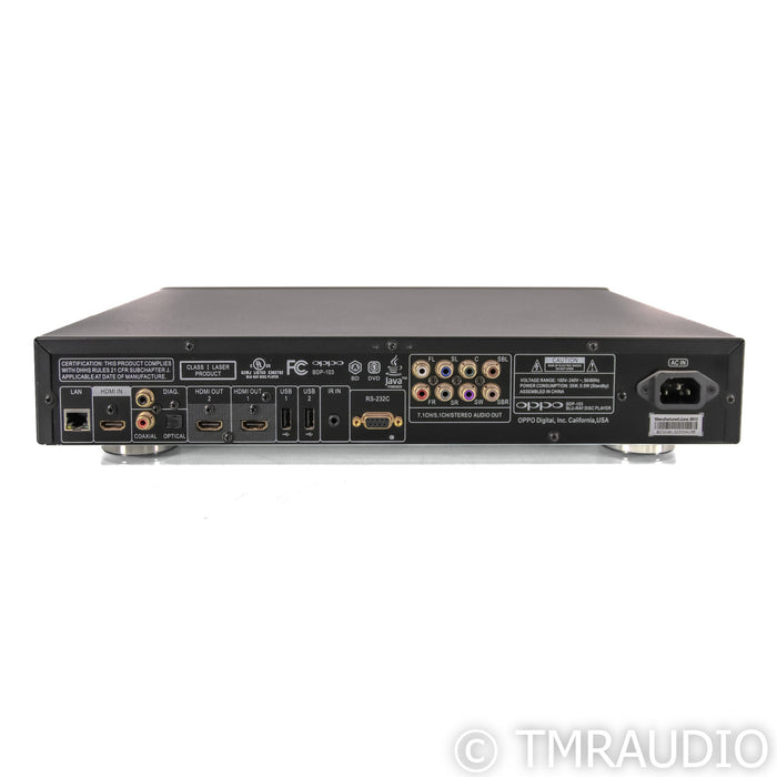 Oppo BDP-103 Universal Blu-Ray Player; Black
