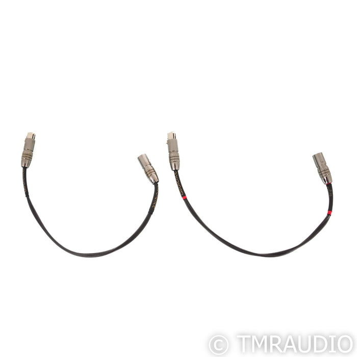Audience AU24 SE XLR Cables; .5m Pair Balanced Interconnects