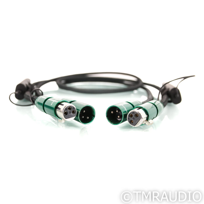 AudioQuest Columbia XLR Cables; 1.5m Pair Balanced Interconnects; 72v DBS