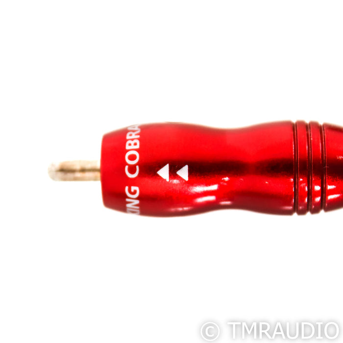 AudioQuest Cobra RCA Cables; 0.75m Pair Interconnects