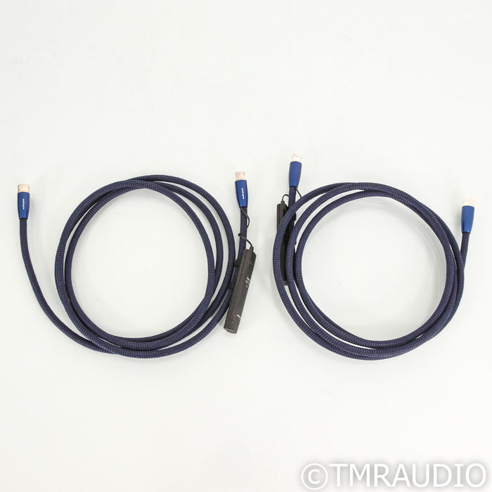 AudioQuest Water XLR Cables; 3m Pair Balanced Interconnects; 72v DBS