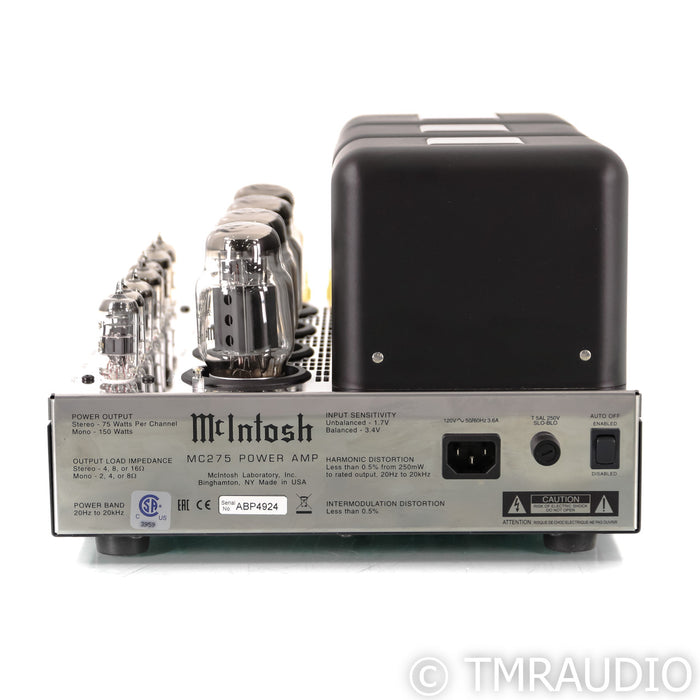 McIntosh MC275 MkVI Stereo / Mono Tube Power Amplifier; MC-275; Mk 6