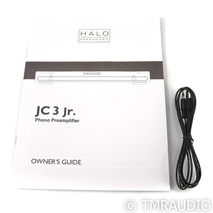 Parasound Halo JC3 Jr. MM / MC Phono Preamplifier; Black