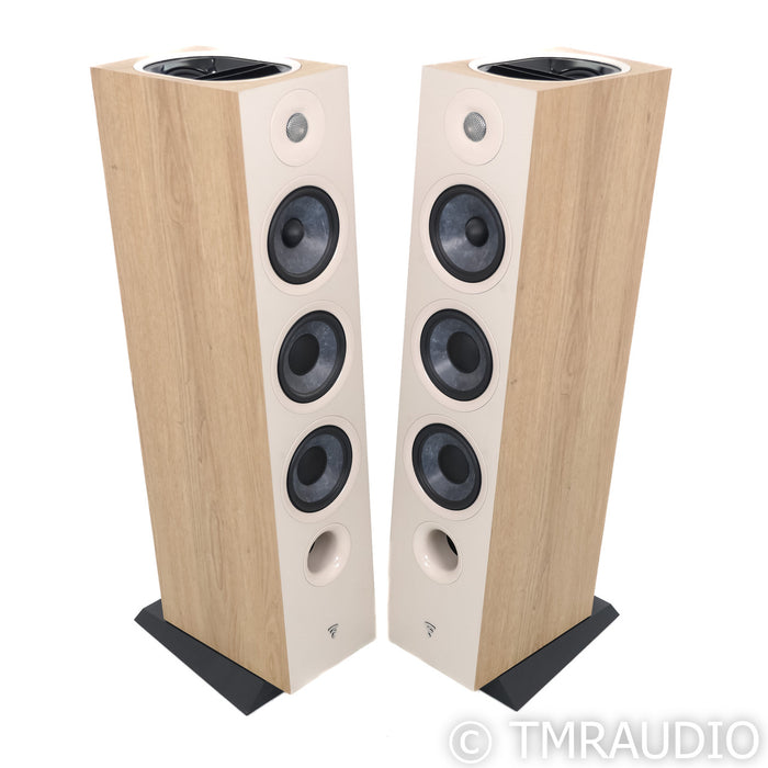 Focal Chora 826-D Floorstanding Speakers; Light Wood Pair; 826D; Dolby Atmos