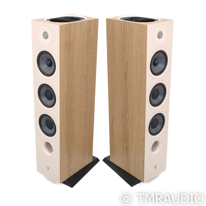 Focal Chora 826-D Floorstanding Speakers; Light Wood Pair; 826D; Dolby Atmos