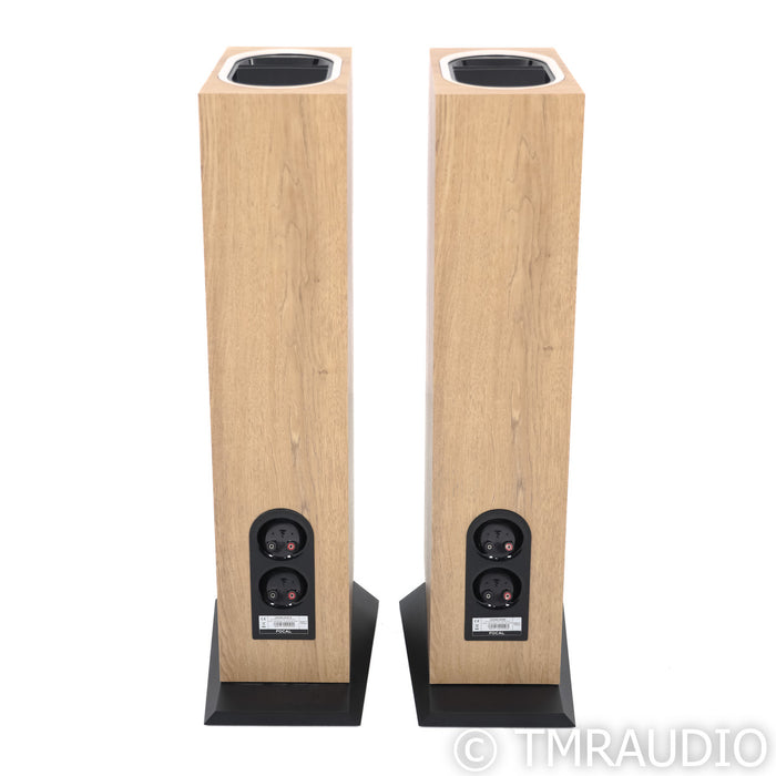 Focal Chora 826-D Floorstanding Speakers; Light Wood Pair; 826D; Dolby Atmos