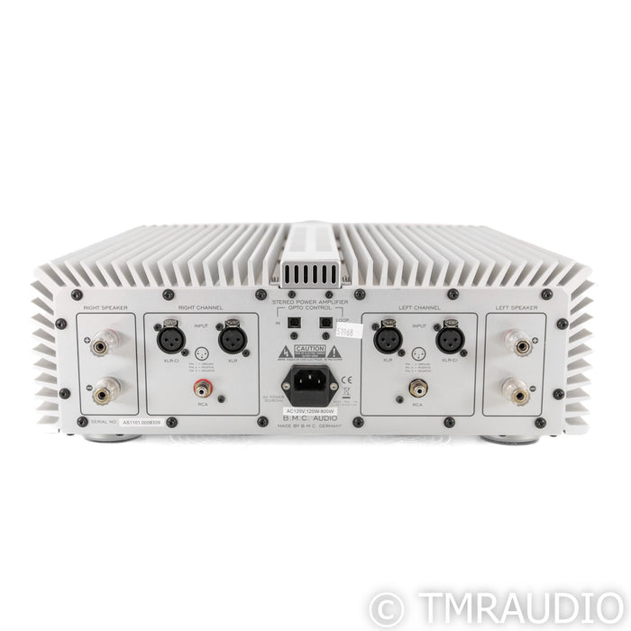 B.M.C Audio Stereo Power Amplifier; Silver