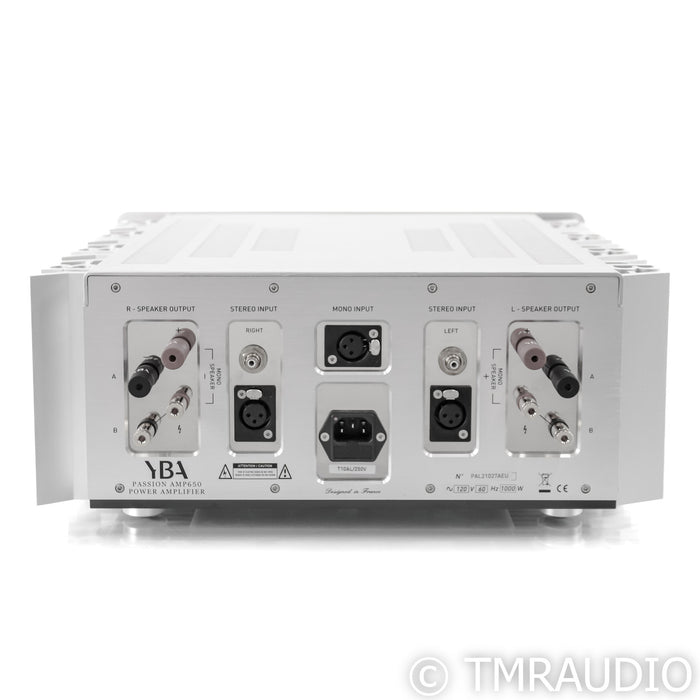 YBA Passion AMP650 Stereo / Mono Power Amplifier; AMP-650