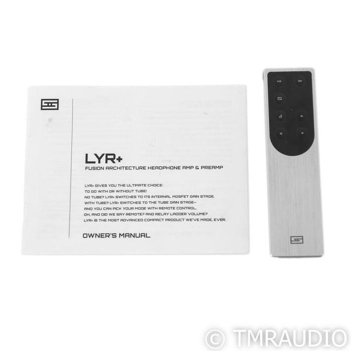 Schiit Audio Lyr+Tube Headphone Preamplifier; Black