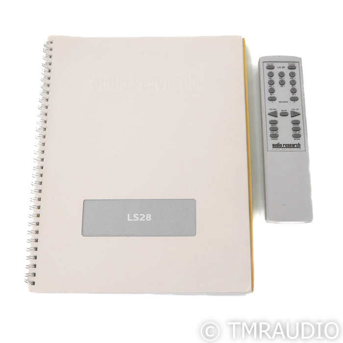 Audio Research LS28 Stereo Tube Preamplifier; Silver