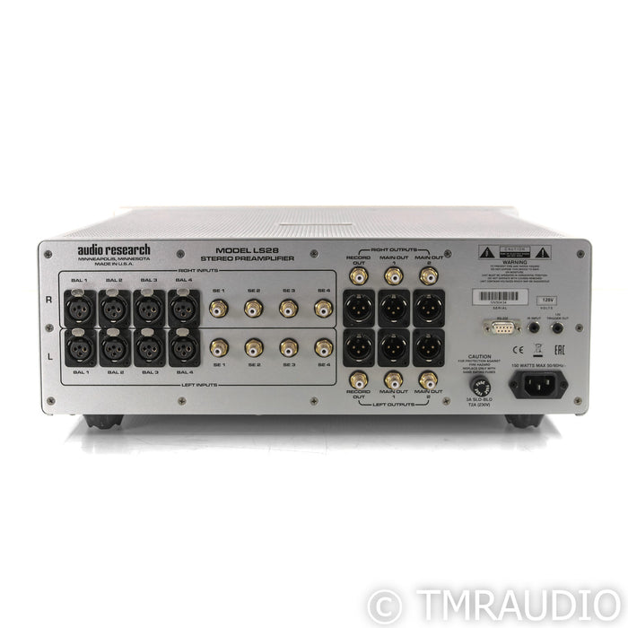 Audio Research LS28 Stereo Tube Preamplifier; Silver