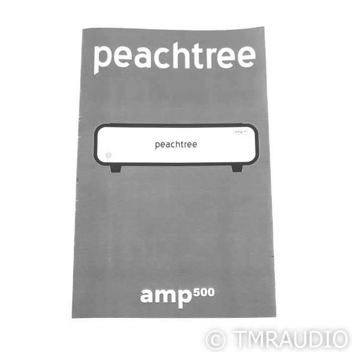 Peachtree Amp500 Stereo Power Amplifier; Silver
