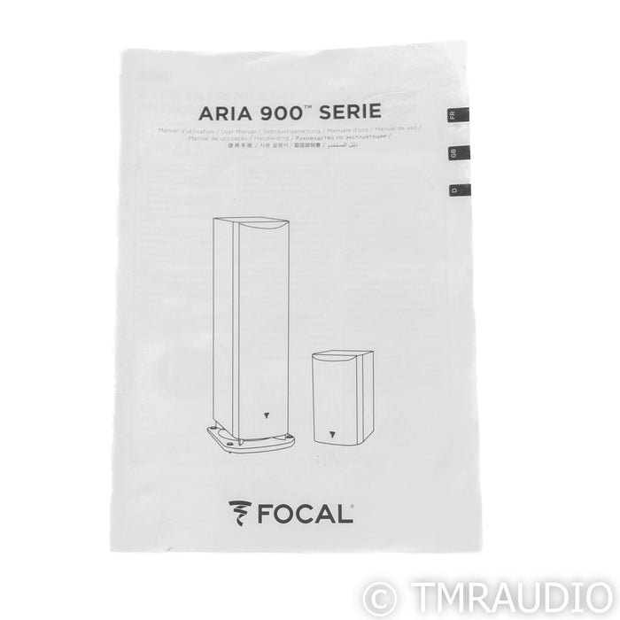 Focal Aria 926 Floorstanding Speakers; Walnut Pair