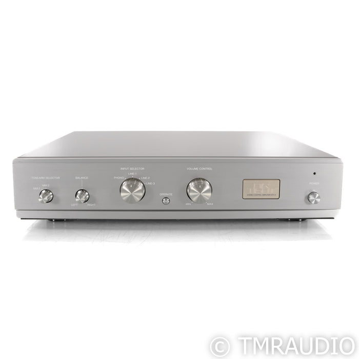 Air Tight ATC-5 Stereo Tube Preamplifier; MM Phono; Silver