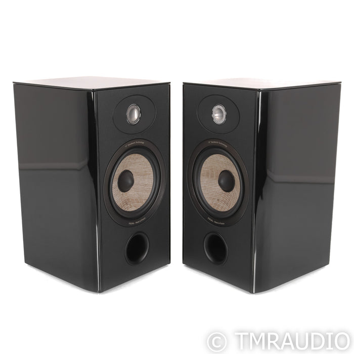Focal Aria 906 Bookshelf Speakers; Black High Gloss Pair