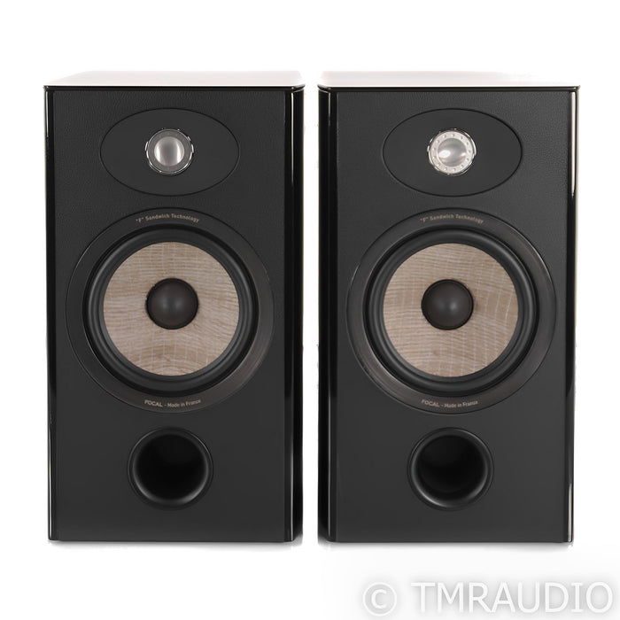 Focal Aria 906 Bookshelf Speakers; Black High Gloss Pair