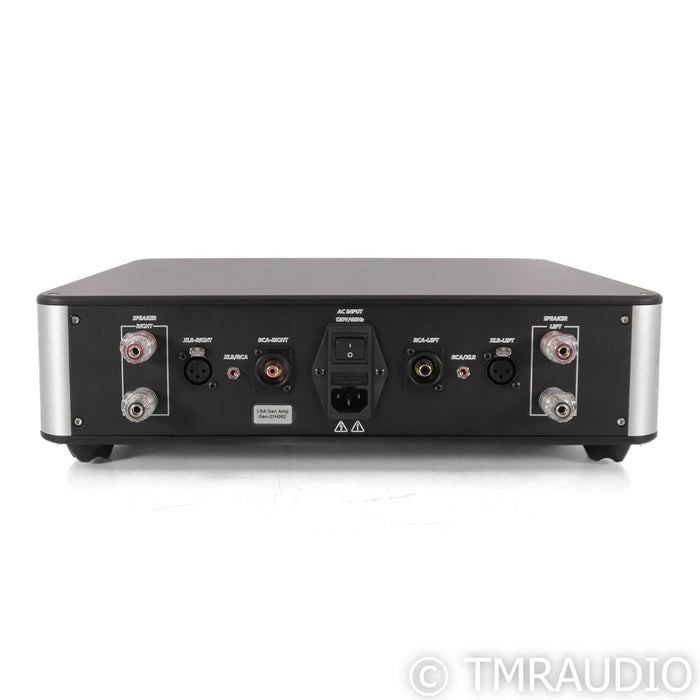 Living Sounds Audio Voyage GaN 350 Stereo Power Amplifier; Black