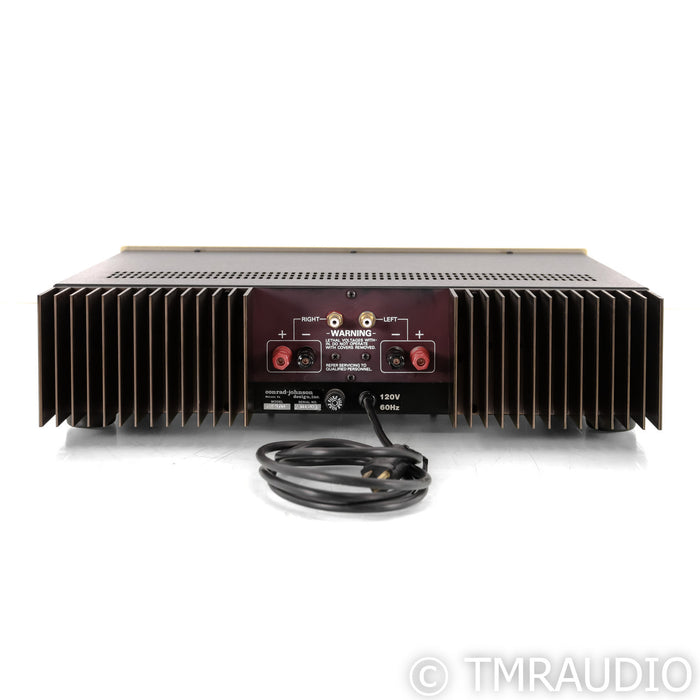 Conrad-Johnson MF2100 Stereo Power Amplifier; Gold