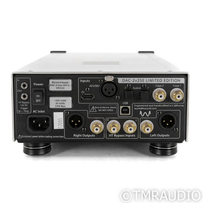Wyred 4 Sound 2v2SE 10th Anniversary Limited Edition DAC; D/A Converter; Silver