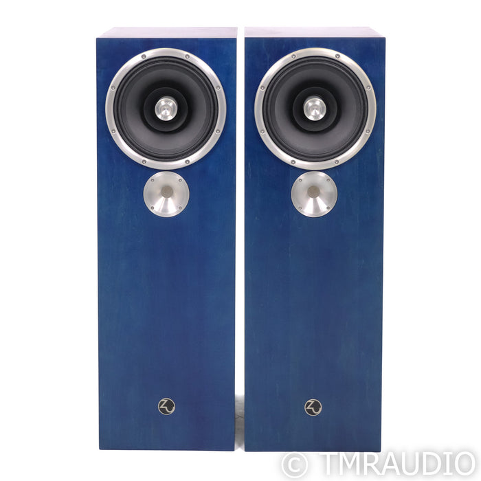 Zu Audio Omen MkI Floorstanding Speakers; Electric Blue Pair