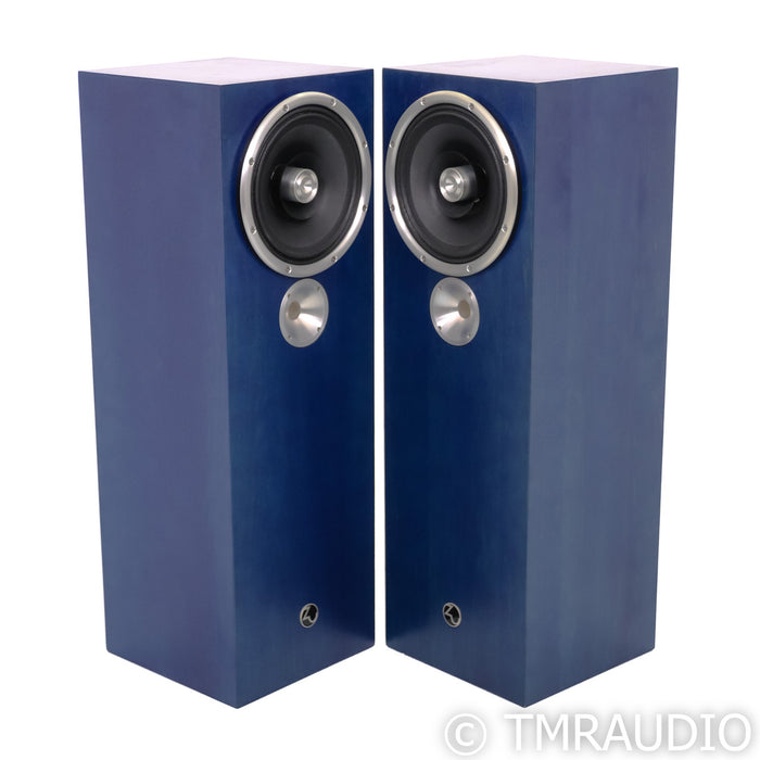 Zu Audio Omen MkI Floorstanding Speakers; Electric Blue Pair