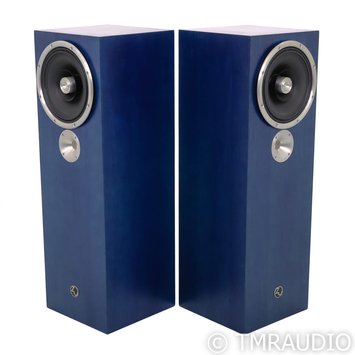 Zu Audio Omen MkI Floorstanding Speakers; Electric Blue Pair