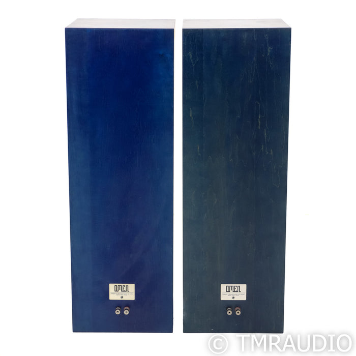 Zu Audio Omen MkI Floorstanding Speakers; Electric Blue Pair