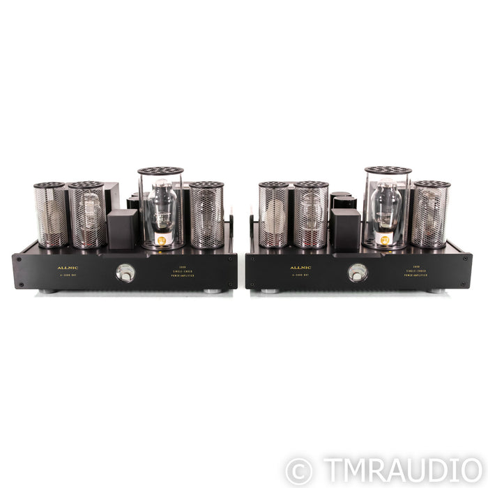 Allnic Audio A-5000 DHT Mono Power Amplifiers; Black Pair