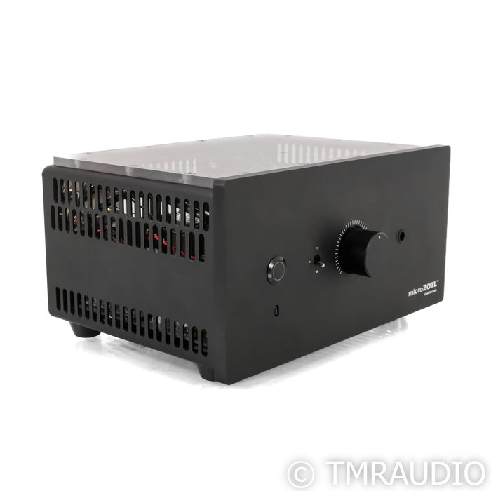 Linear Tube Audio MicroZOTL MZ2 Stereo Tube Headphone Amplifier; MZ-2; Black; LPS+