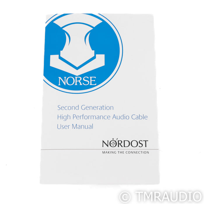 Nordost Frey 2 Analog XLR Cables; 0.6m Pair Balanced Interconnects
